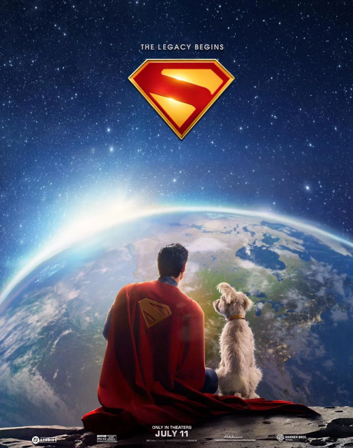 Official Superman (2025) Movie Poster.